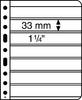 Leuchtturm Hüllen Klar Vario 7C (5er Pack) 337457 Neu -