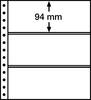 Leuchtturm R-Tafeln Klar 3er Einteilung (5er Pack) 359384 Neu -