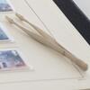 Leuchtturm Pinzette Pi21, STANDARD 12 cm, gebogen, schmal Neu -