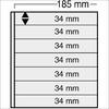 Safe Variant Ergänzungsblätter Schwarz Nr. 870 (5er Pack) Neu -