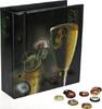Safe Album für Champagnerdeckel mit 3 Samttafeln für je 30 Deckel Nr. 7865 Neu -