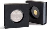 Leuchtturm Münzetui AIRBOX VIEW für eine QUADRUM-Kapsel, schwarz 364688 Neu -