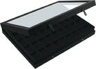 Safe Premium-Vitrine Black Edition mit 45 Fächern à 36 x 49 mm Nr. 5677 Neu -