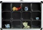 Safe Sammelvitrine Alu im Compact-Format mit 12 Fächern Nr. 5616 Neu -