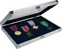 Safe Sammelvitrine Alu im Compact-Format mit Samteinlage Nr. 5618 Neu -