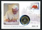 Vatikan 2009 Numisbrief mit Medaille Caritas In Veritate ST -