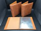 Lindner ETB-Album Classic Ringbinder Braun 3 St. mit je 20 Hüllen neuwertig -