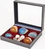 Lindner Sammelkassette NERA VARIUS PLUS mit dunkelrotem Einsatz 2369-2462E Neu -