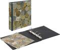 Lindner Ringbinder Publica M 3515R im Münzen-Design, leer Neu -