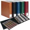 Lindner Münzalbum Hellbraun Publica M mit 10 Münzblättern 3532M-H Neu -