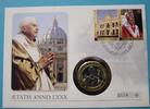 Vatikan 2007 Numisbrief mit Medaille Benedikt XVI. Aetatis Anno LXXX ST -