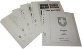 Lindner-T Schweiz im Viererblock 1971-1979 Vordrucke 262 Neuware -