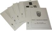 Lindner-T Kroatien Zwangszuschlagsmarken 1991-2008 Vordrucke 168ZA Neuware -