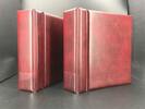 Lindner Multi Collect Ringbinder Rot 2 Stück mit je 45 Blättern gebraucht -