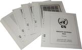 Lindner-T Uno Wien Kleinbogen 1983-2007 Vordrucke 605K Neuware -
