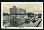 AK Neuss um 1920 Hafen mit Neusser Lagerhaus -