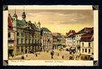 AK Neuss um 1910 Marktplatz mit Rathaus, coloriert -