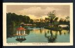 AK Neuss um 1920 Stadtpark mit Teich, coloriert -