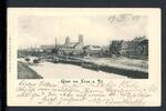 AK Neuss 1903 Erftkanal -