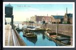 AK Neuss um 1920 Hafen mit Simonsmühle und Lagerhaus, TOP! -