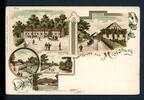 AK Moisburg LK Harburg um 1910 Knütel´s Gasthaus, Johannsen´s Gasthaus -