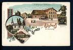 AK Elstorf LK Harburg um 1900 P. Benecke´s Gasthaus Pfarrhaus, Karlstein -