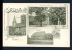 AK Elstorf LK Harburg um 1910 P. Schnoor, Kaufmann, Schule, Kirche -