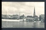 AK Riga, Lettland 1914 Blick über die Pura auf Petrikirche -