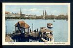 AK Hamburg 1928 Blick von der Lombardsbrücke auf Binnenalster -
