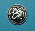 Bulgarien 1982 10 Leva Fußball WM Spanien 2 Spieler PP -