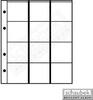 Schaubek Münzhüllen 12 Fächer 48x48 MZ4-5, 5er Pack Neu -