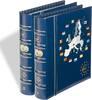 Leuchtturm Münzalbum Blau VISTA, Band 1 und 2 Alte und neue Länder 341042 Neu -