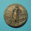Belgien Bronzemedaille Yser on ne passe pas! 1914-1918 1. Weltkrieg ST -