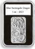 Leuchtturm Münzkapsel QUICKSLAB, 47,6 x 27,6 mm, 5er Pack 367871 Neu -