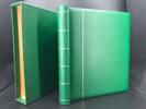 Leuchtturm Klemmbinder/ Kassette Grün altes Modell neuwertig -