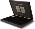 Leuchtturm Münzkassette Volterra für 18 Silbermünzen Dragon“ 368466 Neu -