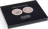 Leuchtturm Münzkassette für 25 dt. 5-Euro-Münzen in Kapseln, schwarz 355674 Neu -