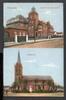 AK Schiefbahn Kr. Viersen 1916 Hubertusstift und Pfarrkirche -
