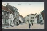 AK Willich Kr. Viersen um 1920 Markt mit Reiter -