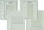 Leuchtturm Blankoblätter für Zehnerbogen ZB4 (10er Pack) 330072 neuwertig -