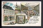 AK Willich Kr. Viersen 1918 Hotel Zur Post von Carl Grootens -