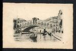 AK Venedig, Italien 1908 Rialtobrücke -