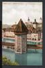 AK Luzern, Schweiz 1909 Wasserturm, Rathaus + Museggtürme -