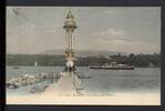 AK Genf, Schweiz 1907 Leuchtturm -