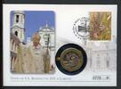 Vatikan Numisbrief 2007 Papst Benedikt XVI Besuch in Loreto -