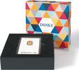 Leuchtturm Geschenkschachtel für einen Goldbarren „Danke“, modern 368622 Neu -