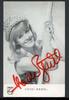 Autogrammkarte mit Original Unterschrift von Heidi Brühl -