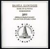 Slowenien Kursmünzensatz/ KMS 2011 Folder mit 2 + 3 Euro Sondermünze PP -