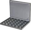 Lindner Münzkassette NERA M S2364BS-2K für 30x5 Euro Münzen inkl Münzkapseln Neu -