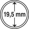 Leuchtturm Münzkapsel Grips 19,5 mm (10er Pack) 325403 Neu -